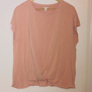 Pink Knot Top